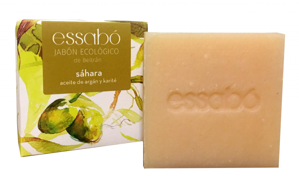 Săpun Bio Sahara cu Argan și Karité 120g - Biobel - imagine 2