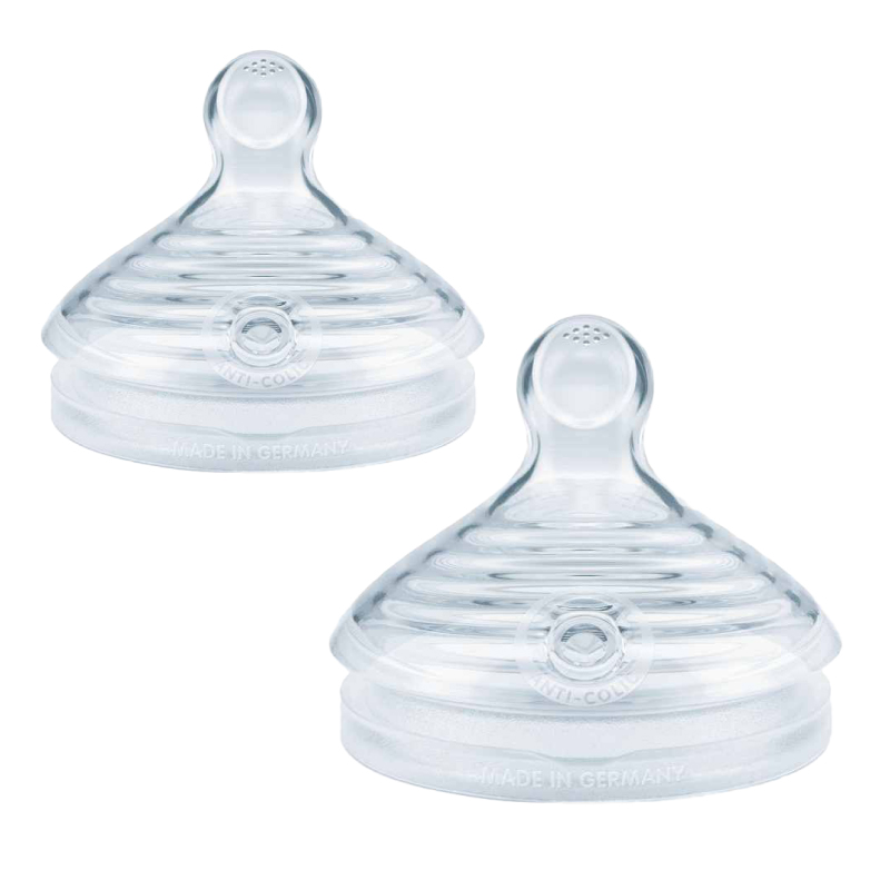 Set 2 Tetine NUK for Nature Silicon L 6-18 luni - imagine 2