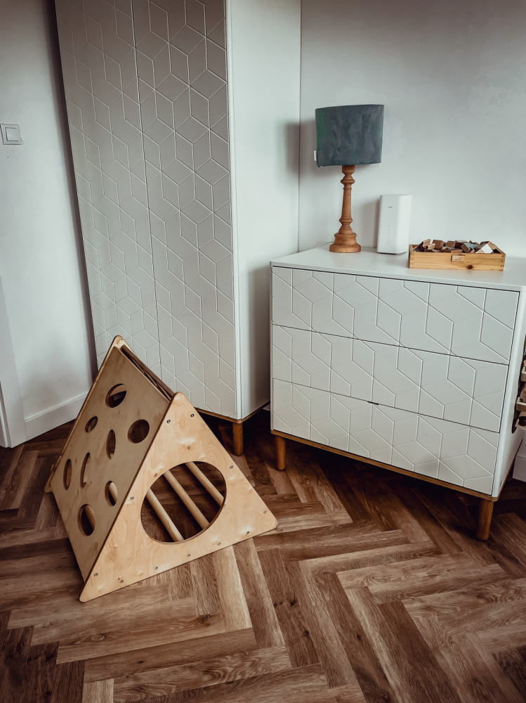 Triunghi Pikler MeowBaby Montessori - imagine 6