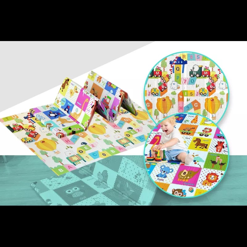 Covor Kids NiceKids Pliabil XPE, 150x200 cm - imagine 2