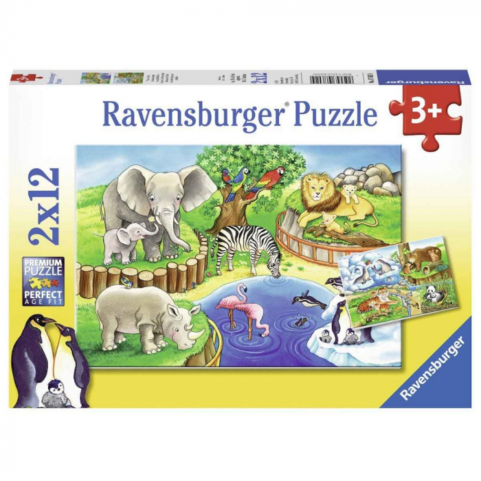 Puzzle Ravensburger Grădina Zoologică 50 RON