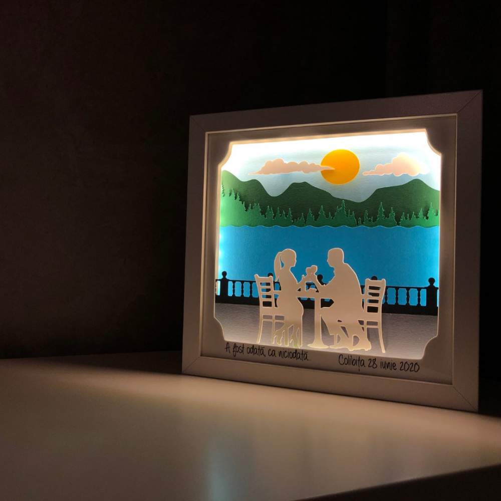 Tablou Luminos Indragostiti 025 Noorhandmadeatelier