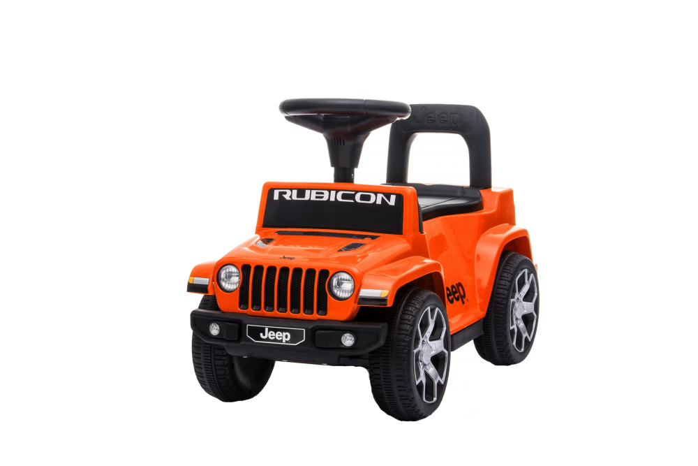 Masinuta Jeep Rubicon Portocaliu cu Impingere - imagine 8