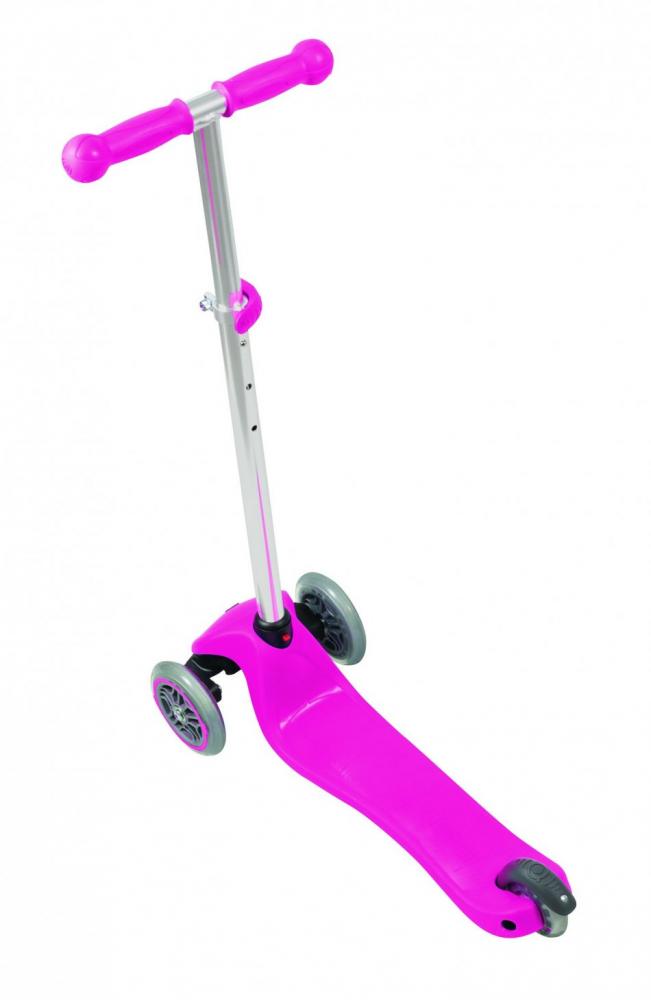 Trotineta Primo V2 Lights Globber Roz, 3 Roti LED - imagine 8