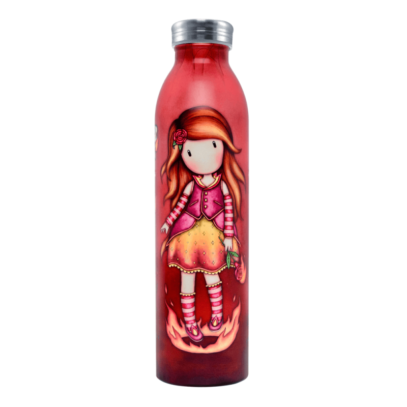 Sticlă Apă Inox Gorjuss Fire In My Heart | Santoro