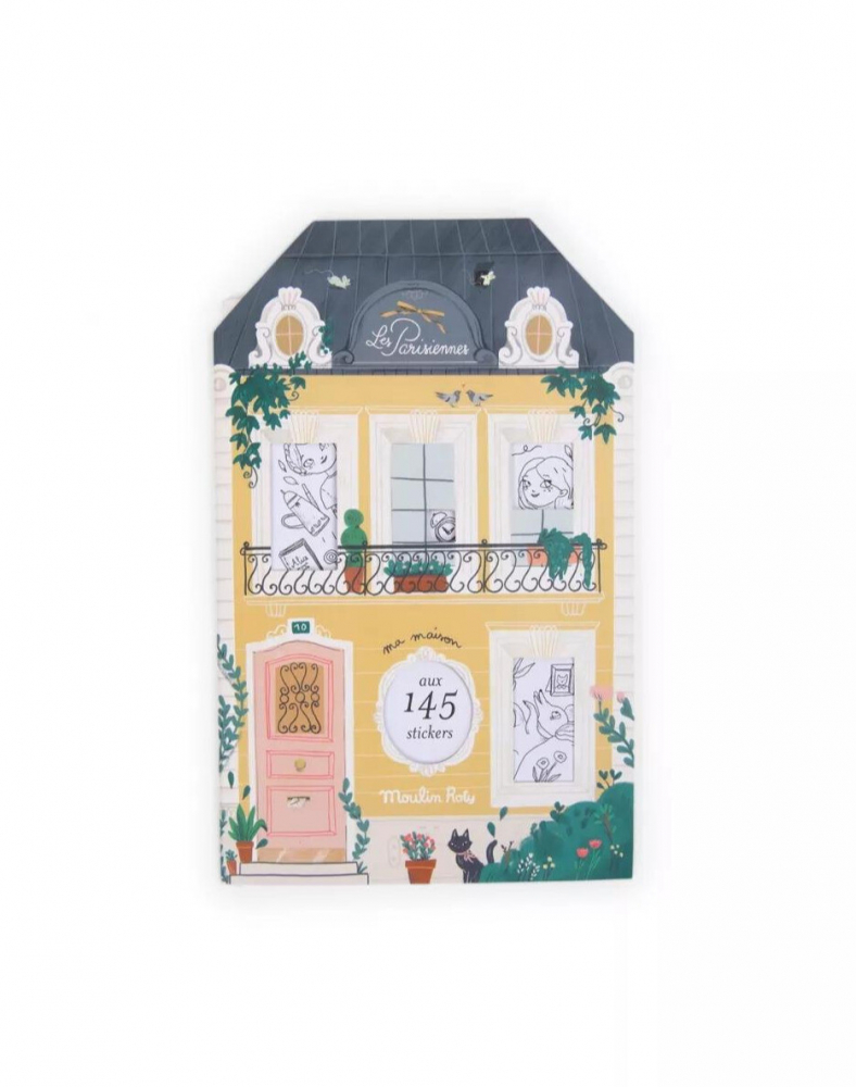 Carte de Colorat Les Parisiennes - Moulin Roty