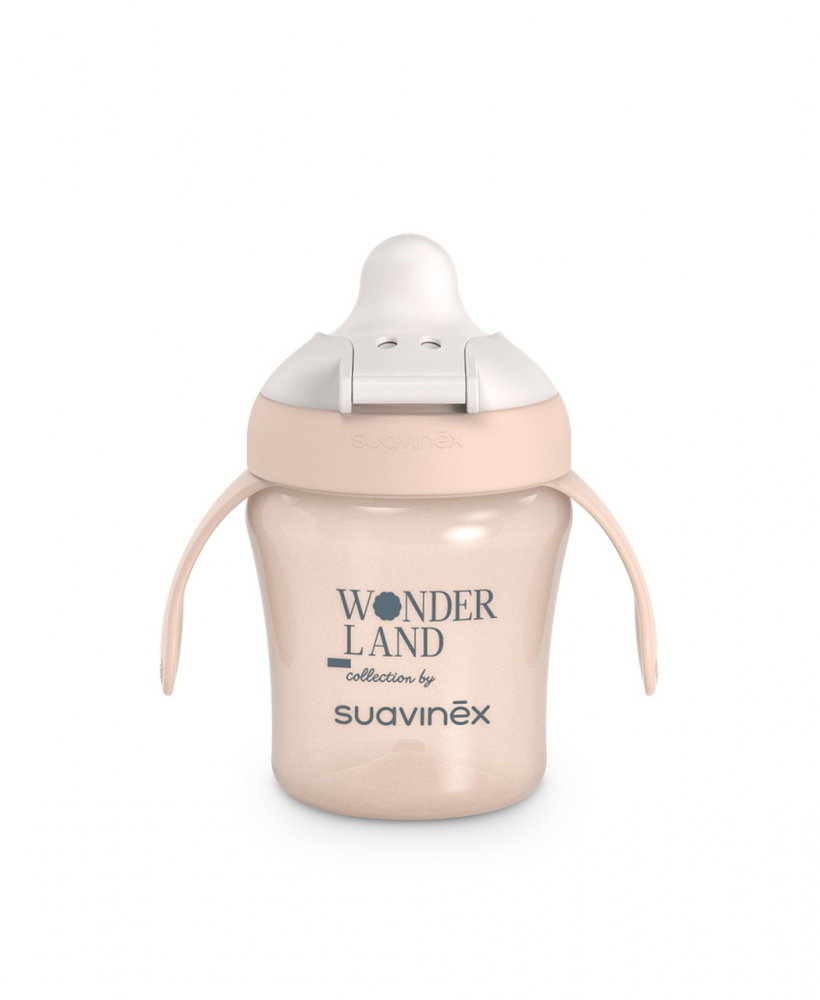Cană Antrenament Suavinex Wonder Roz 200ml - imagine 3