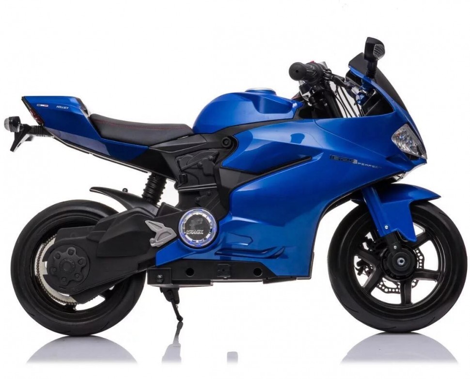 Motocicleta Electrica Perfect SX1629 24V Albastru - imagine 2