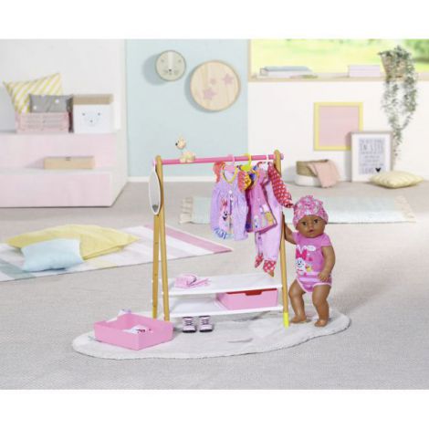 Cuier BABY born cu depozitare și oglindă Zapf - imagine 10