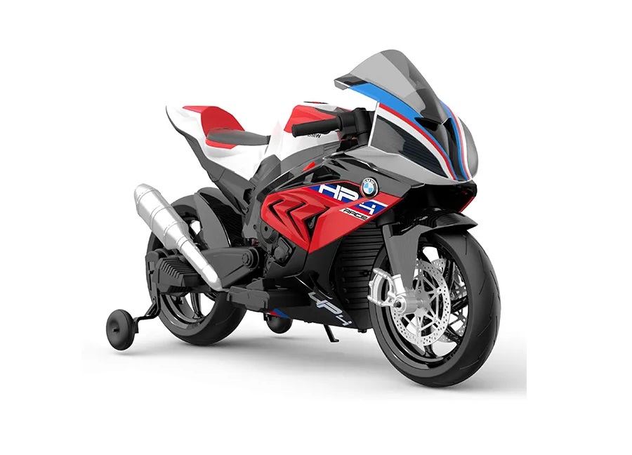 Motocicleta BMW HP4 Red 12V electrica - imagine 9