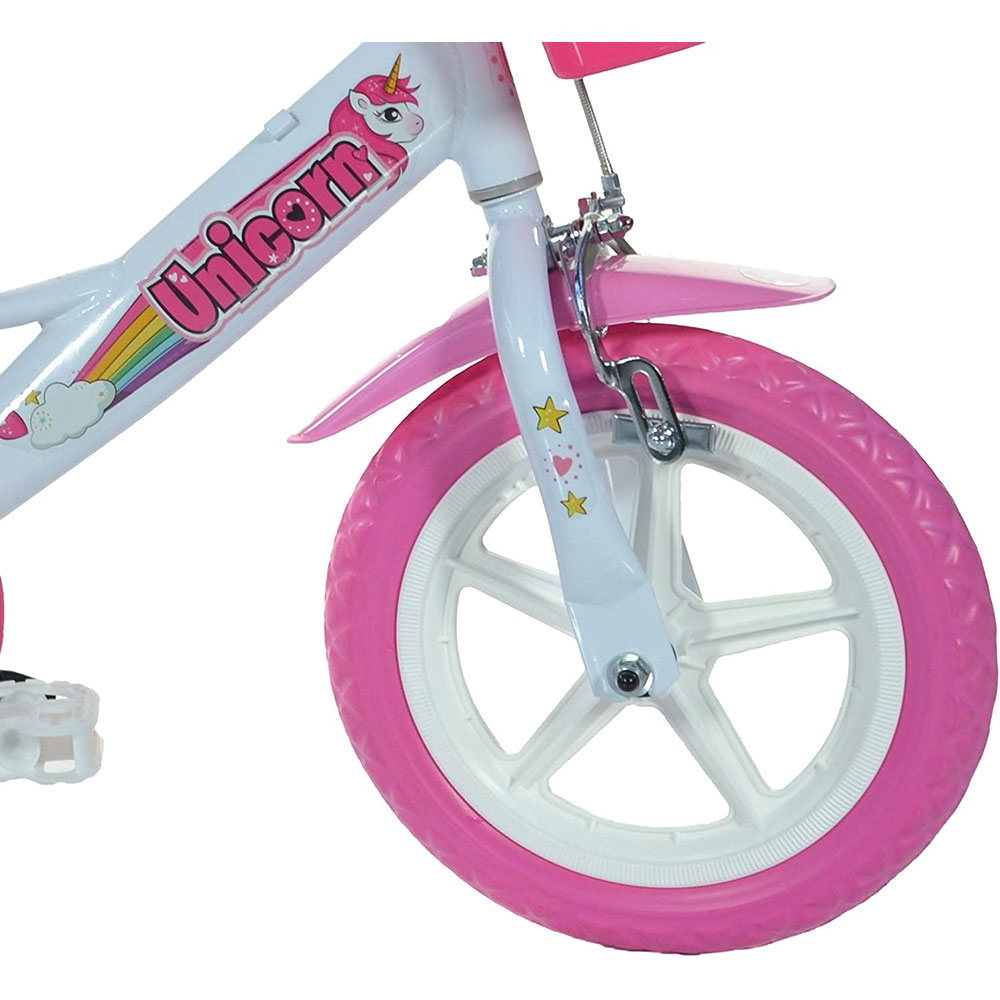 Bicicleta Dino Bikes Unicorn 12" cu Accesorii - imagine 6