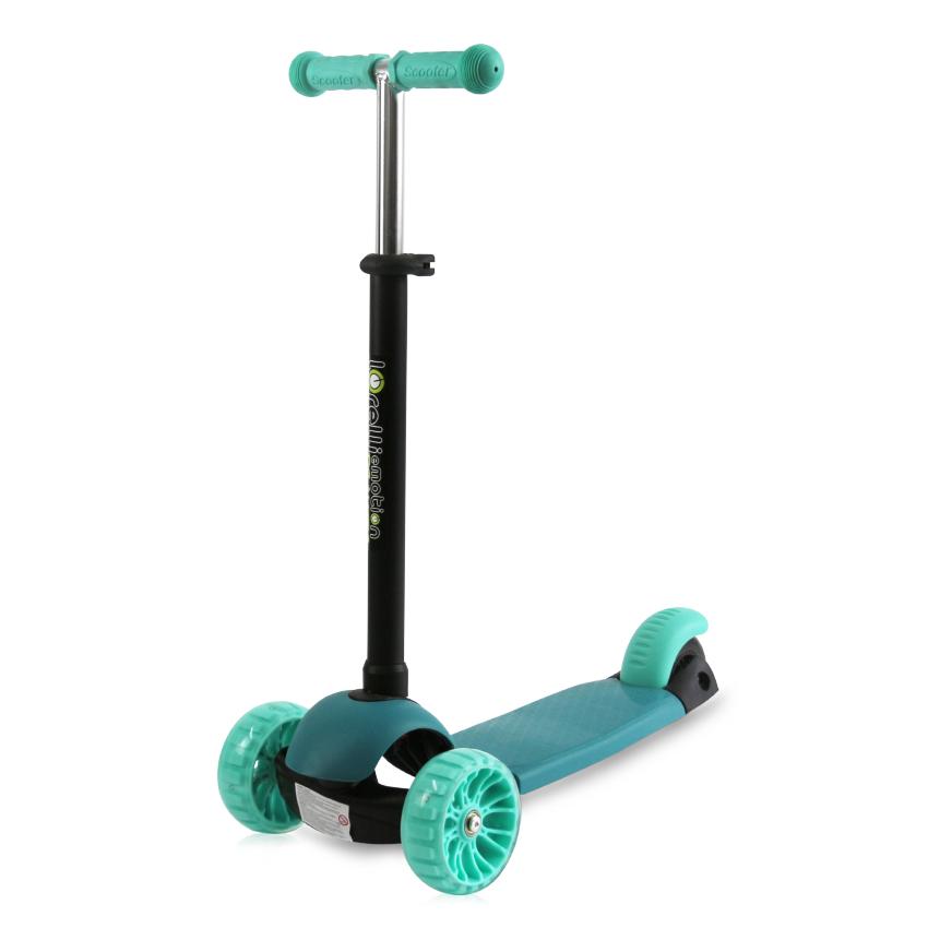 Trotineta Lorelli Draxter Mint Green cu LED - imagine 6