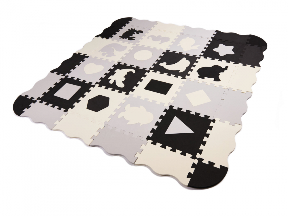 Covor Puzzle Spuma 36 Piese Ikonka - imagine 9