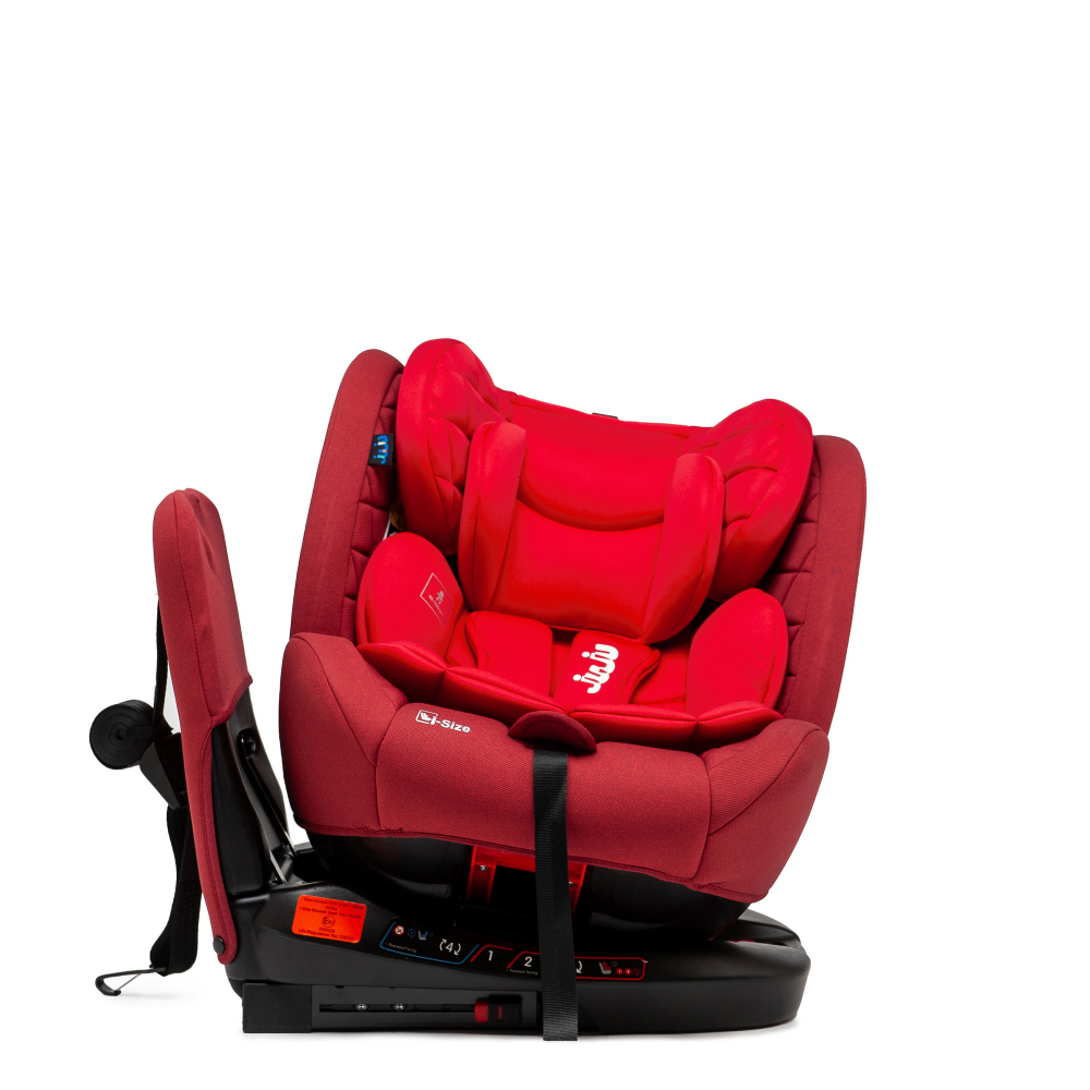 Juju Total 360 i-Size Rosu | Scaun Auto Rotativ 0-12 Ani - imagine 10