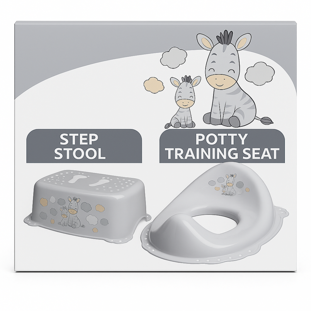 Set Maltex Baby Zebra - Toaletă Sigură - imagine 3