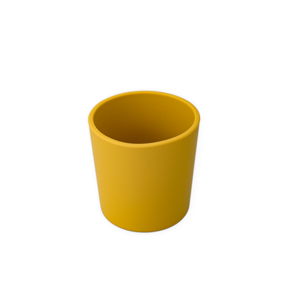 Pahar Silicon Oaki 180ml Galben, Anti-BPA