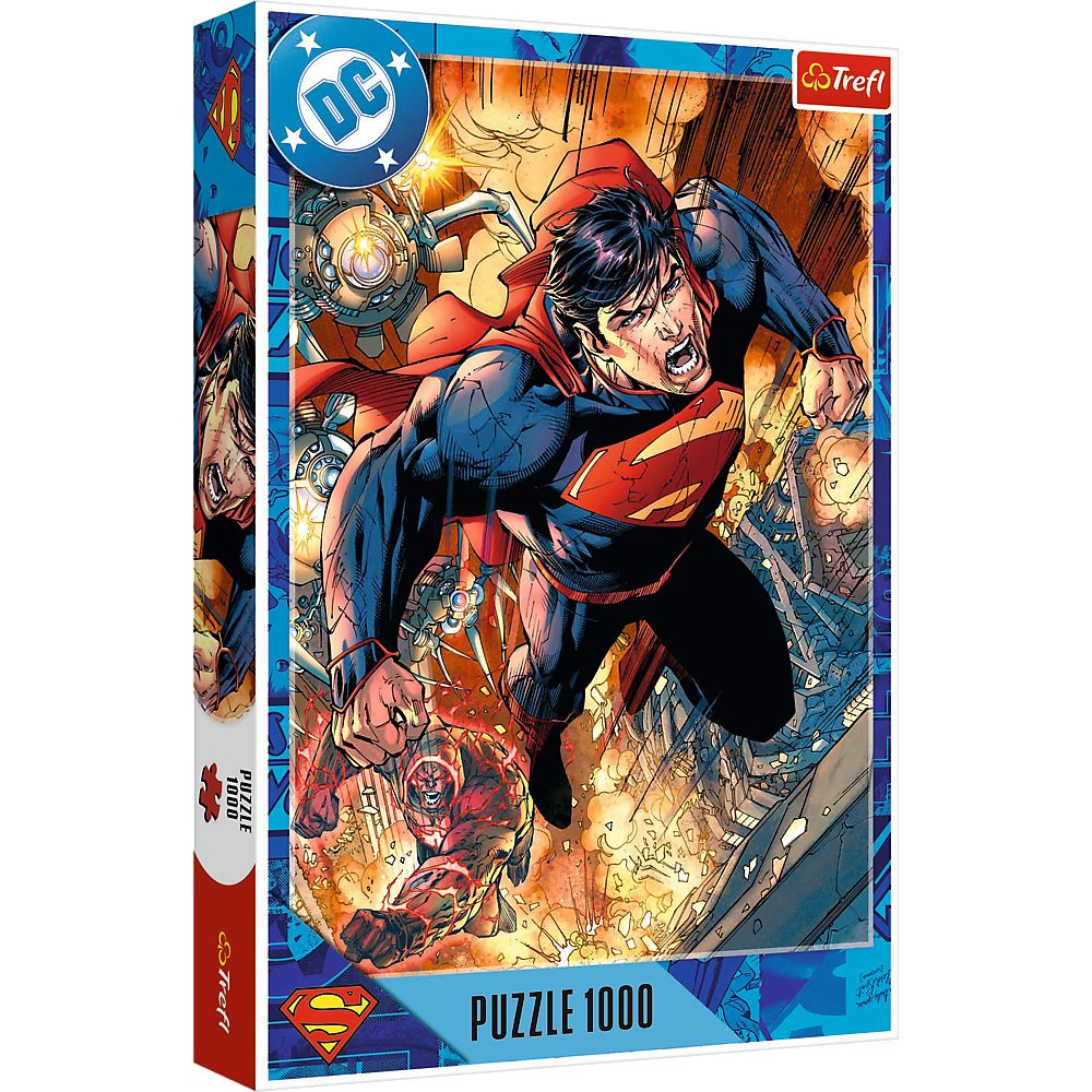 Puzzle Trefl 1000 Superman în Acțiune