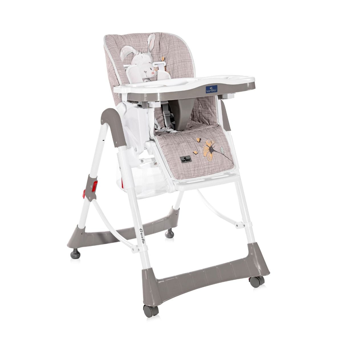 Scaun de masa Lorelli Gusto, reglabil, 3 pozitii, Beige Daisy
