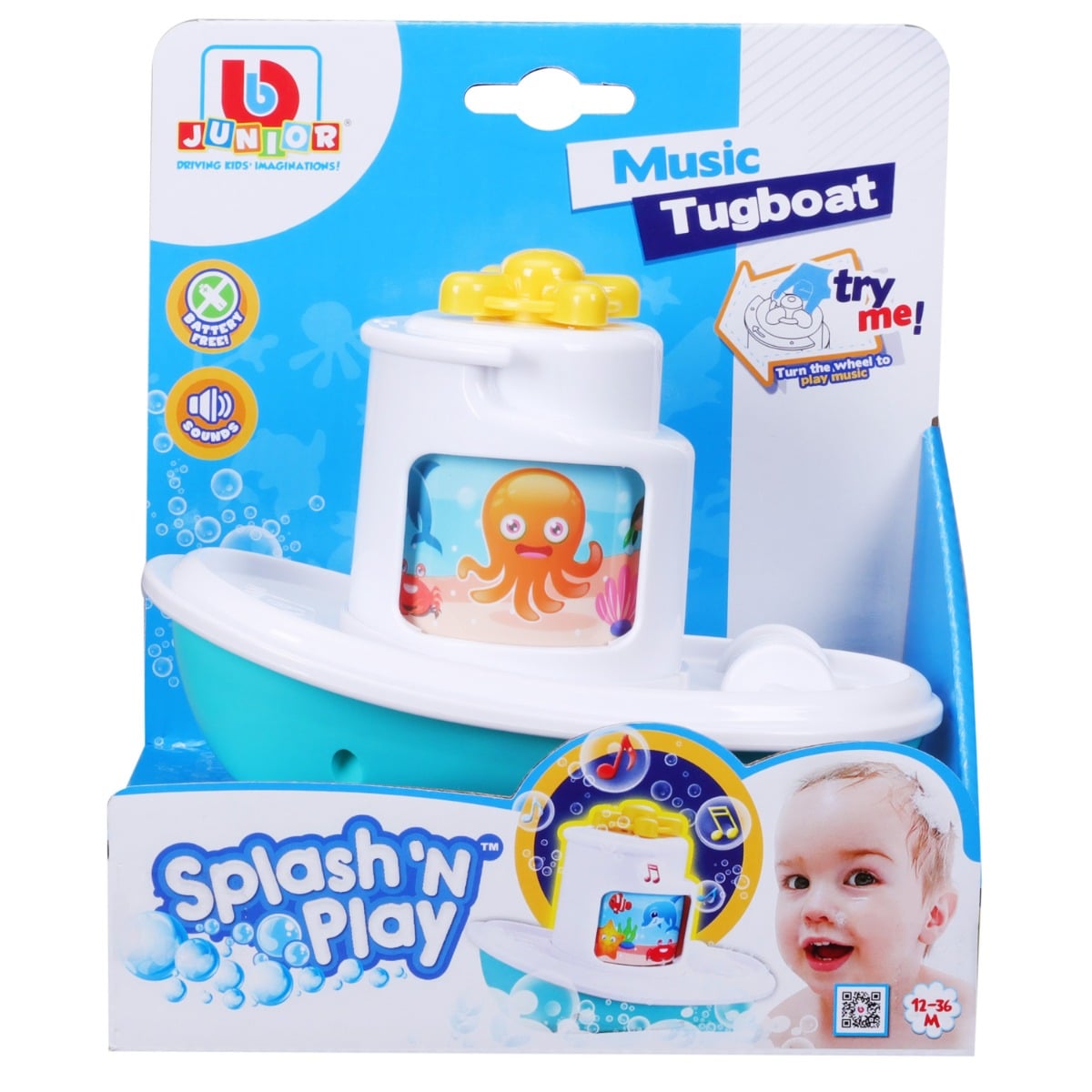 Bburago Junior Remorcher Muzical pentru Cada