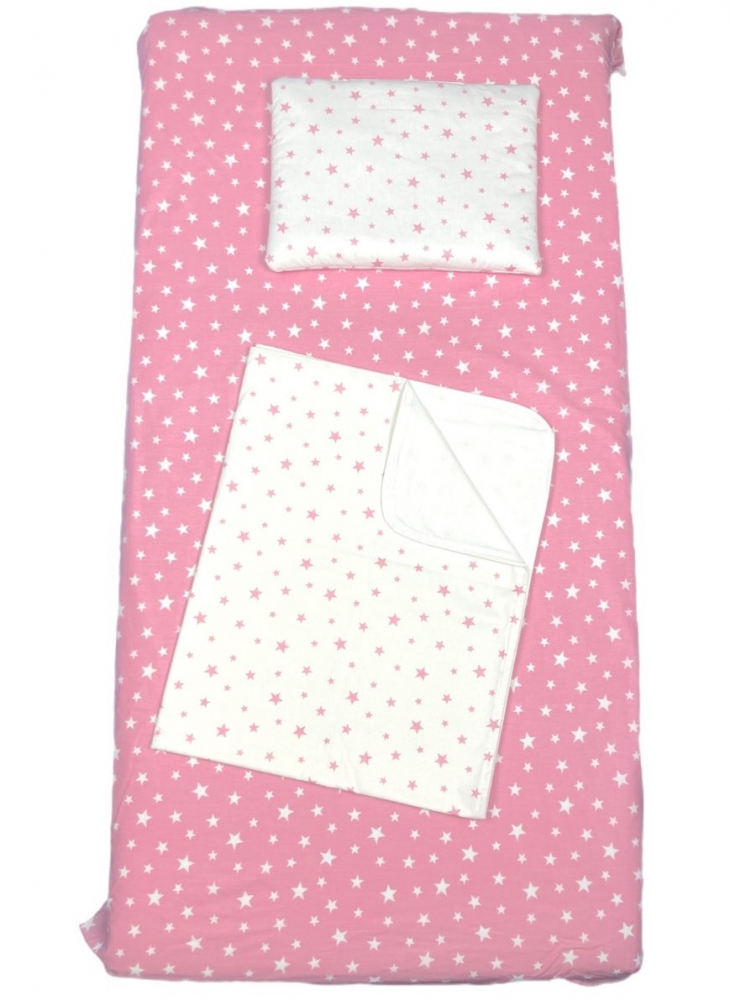 Set 3 Piese Deseda Stele Roz 120x60 cm