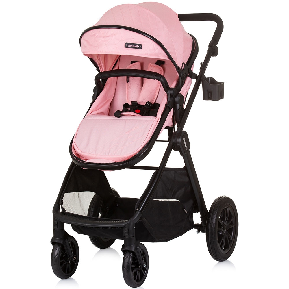 Carucior Chipolino Harmony 2 in 1 Flamingo, 0-22kg