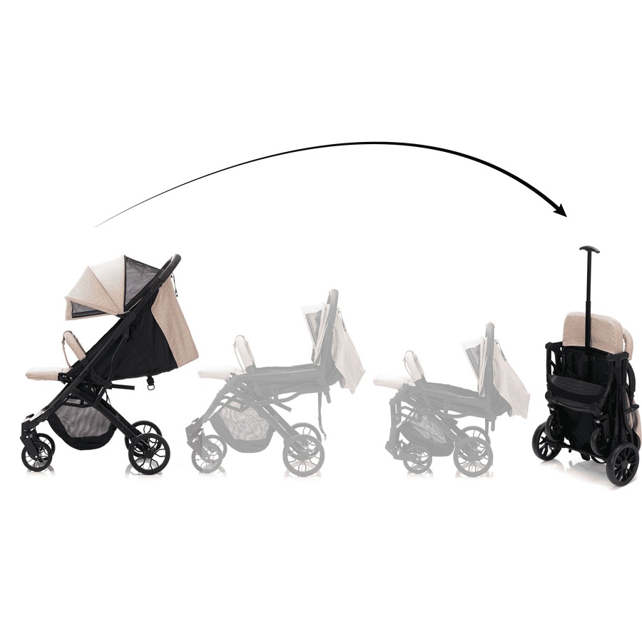 Carucior Sport Fillikid Elite Styler Sand Melange - imagine 7