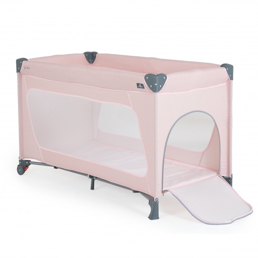 Cangaroo Patut Pliabil One Touch Roz Compact - imagine 10