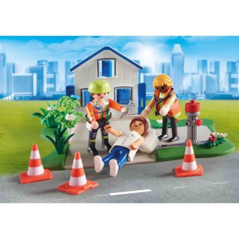 Jucarie Playmobil Creeaza Erou Salvare - imagine 4