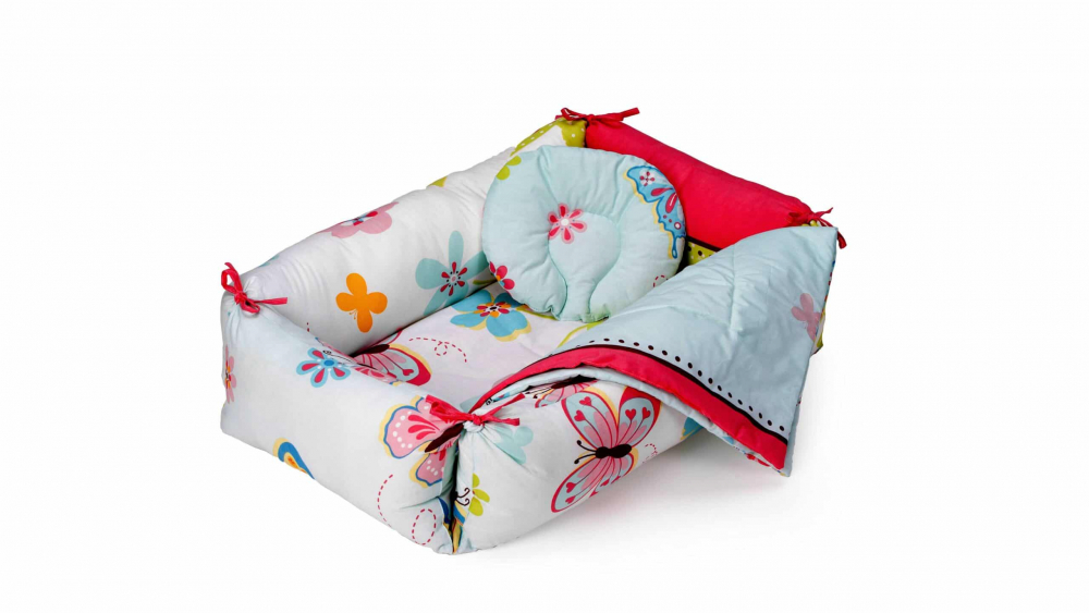 SomnArt Set Fluturi Reductor Bebe + Paturică + Pernuță - imagine 3