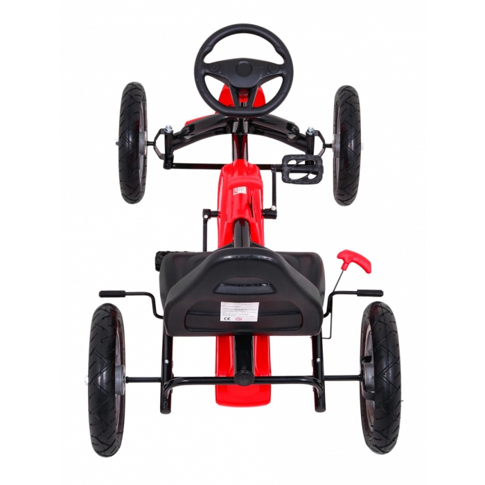 Gokart Star Rosu - Kart Pedale 3+ Ani - imagine 5
