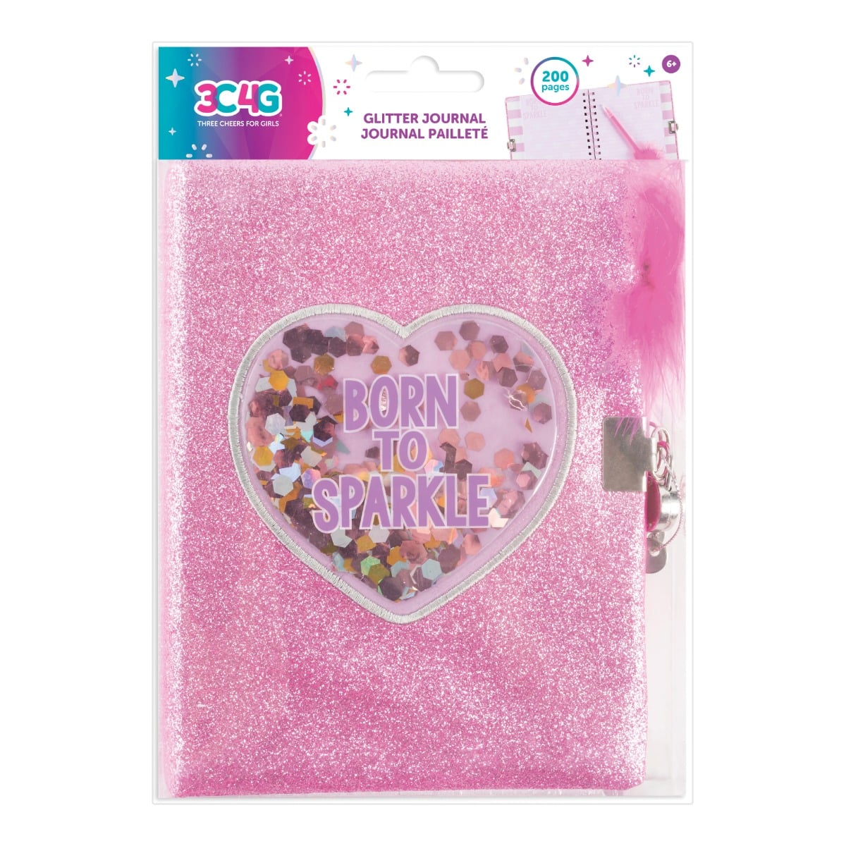 Jurnal cu cheita si stilou 3C4G Born To Sparkle