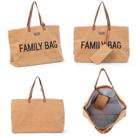 Geanta Childhome Family Bag Teddy - Practică și Elegantă - imagine 2