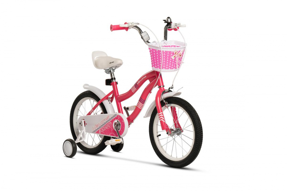 Velors V1604B Bicicleta Copii 16" Fucsia - imagine 2