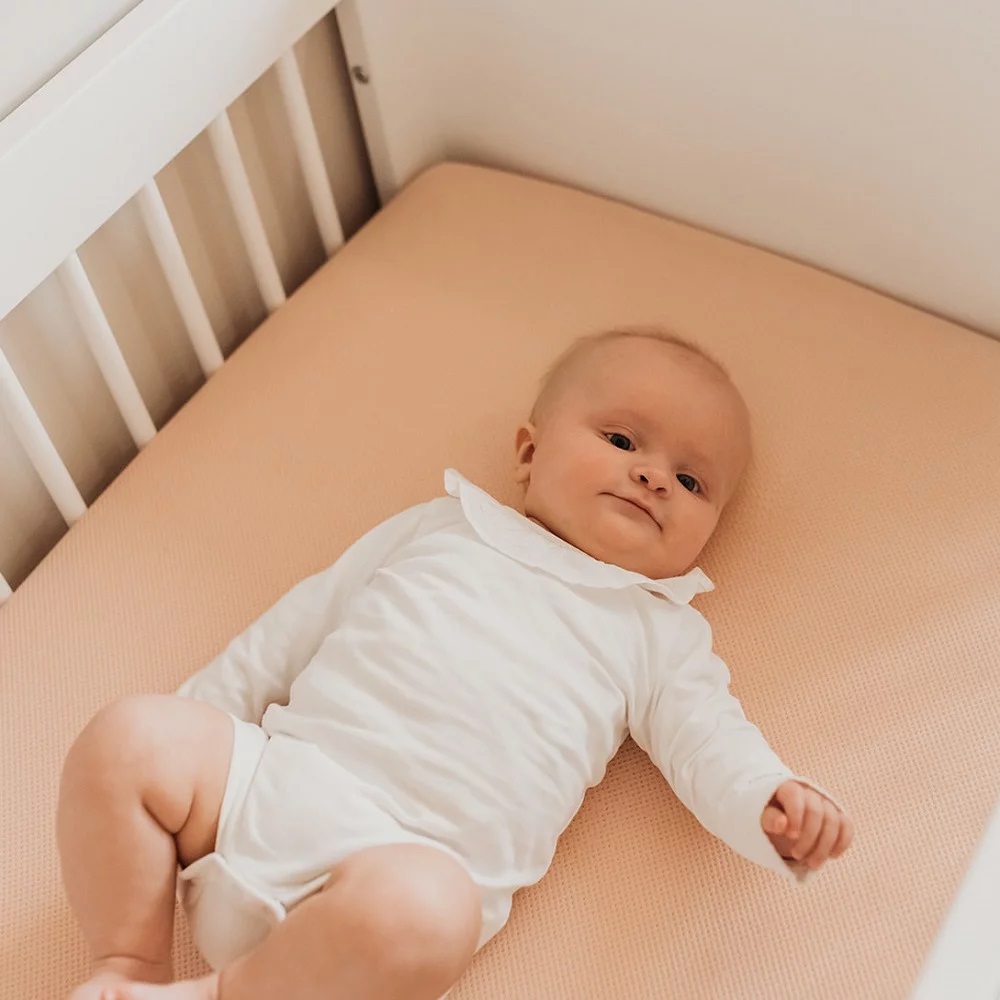 Cearsaf Aerosleep Peach 120x60 cm Respirabil - imagine 4