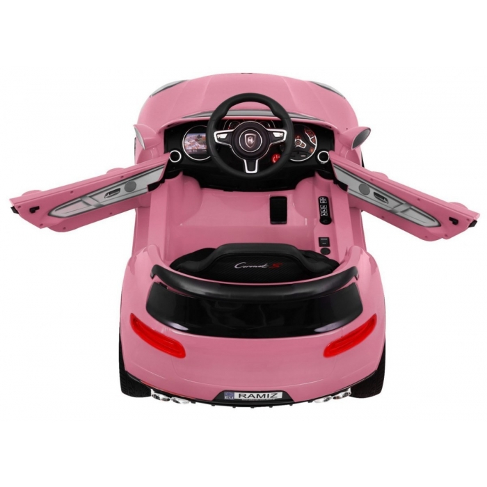 Masinuta electrica Turbo-S Roz 60W Ramiz - imagine 8