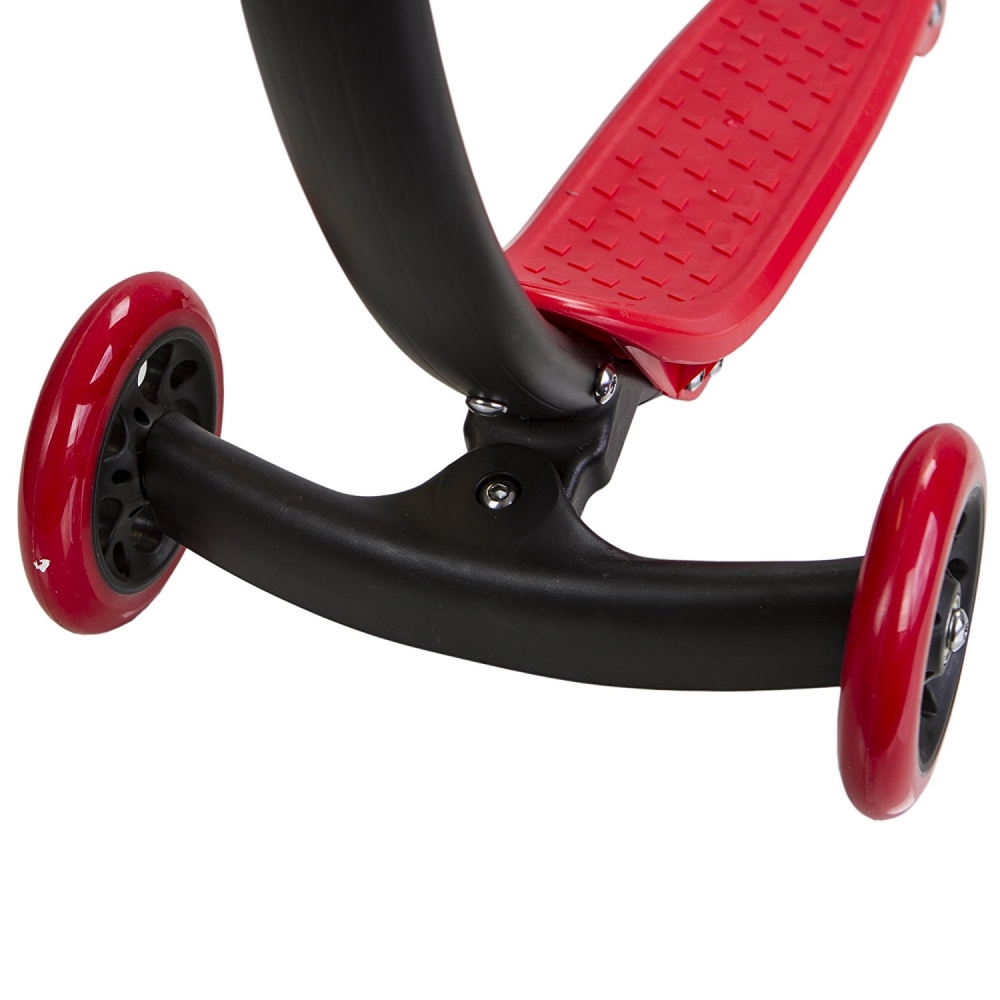 Trotineta Zycom C100 Negru-Roșu, Stabilă, 3+ Ani - imagine 3