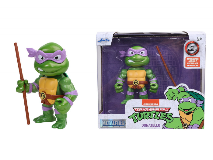 Figurina Metalica Donatello Testoasele Ninja | 10 cm