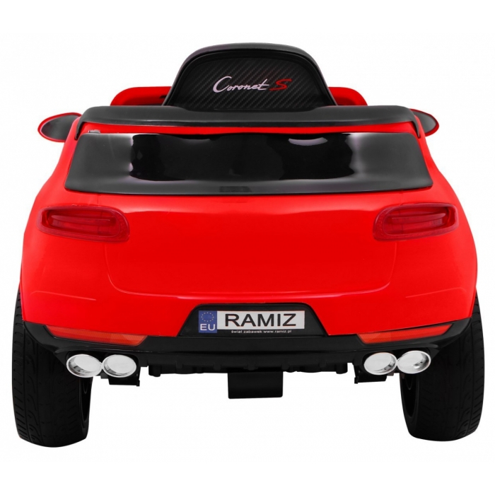 Masinuta Electrica Turbo-S Rosu 60W Ramiz - imagine 7
