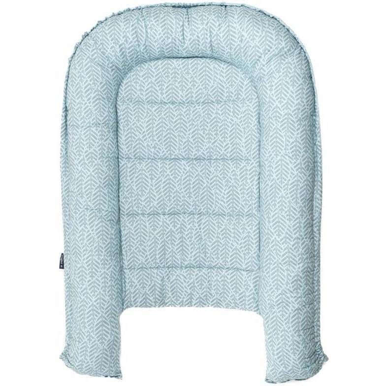 Baby Nest Womar Zaffiro cu 2 Fete, Model Mint Leaves - imagine 2