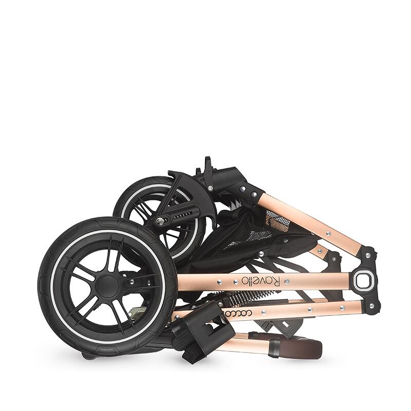 Cărucior Coccolle Ravello 3in1 Compact, Sand Beige - imagine 8