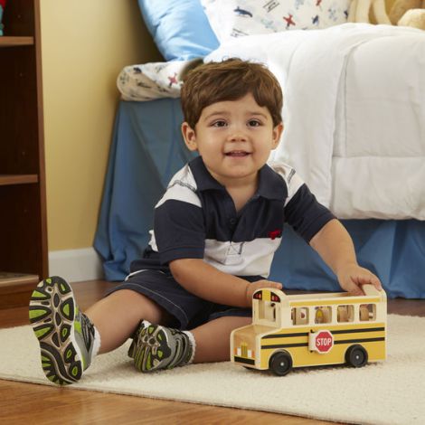 Autobuz cu pasageri Melissa & Doug - imagine 2