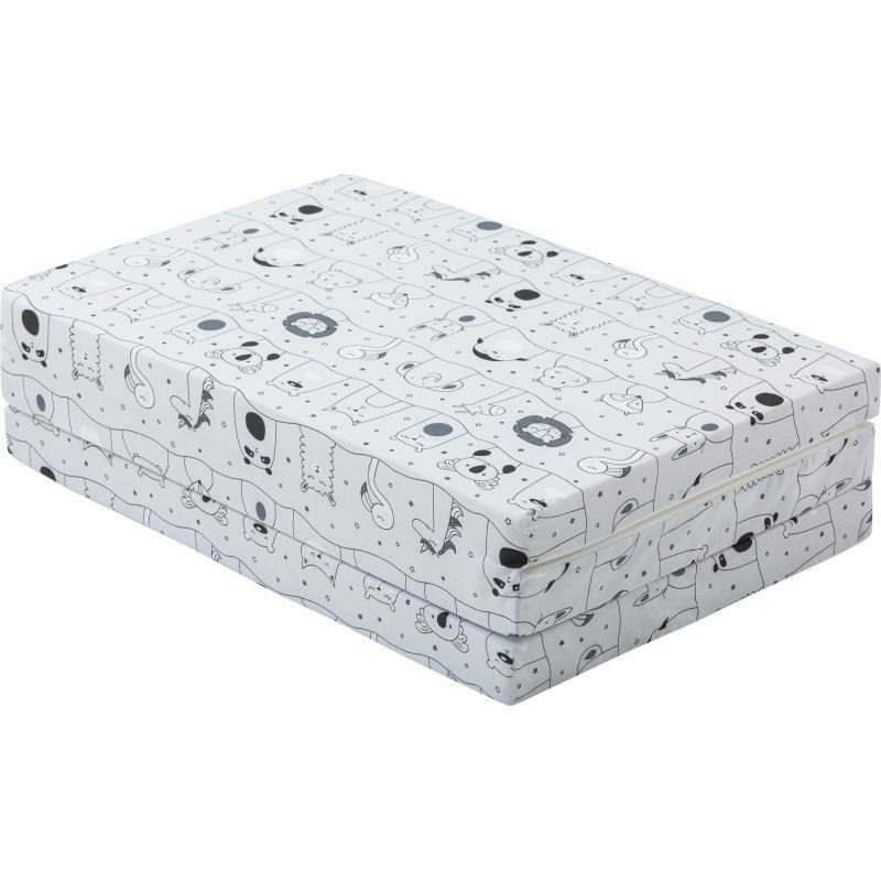 Saltea Pliabila Patut Bubaba 120x60 cm, Husa Bumbac - imagine 3