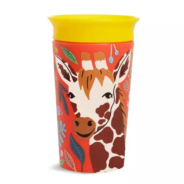 Cana Munchkin Miracle 360 Wildlove Girafa 266ml