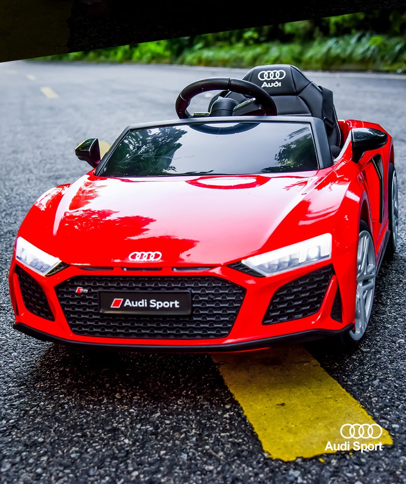Audi R8 Electrică 12V - Mașinuță Lux Red - imagine 5