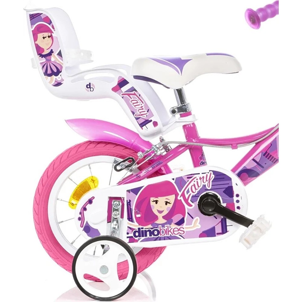 Bicicleta Dino Bikes Fairy Roz 12" | Aventură - imagine 3