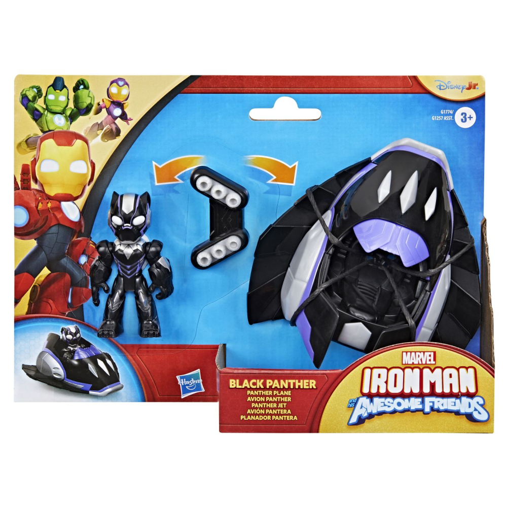Set Vehicul Figurină Hasbro Iron Man & Panther