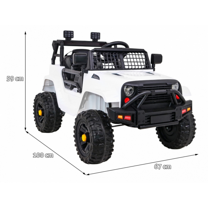 Masinuta Electrica Jeep Dark Night Ramiz - imagine 5
