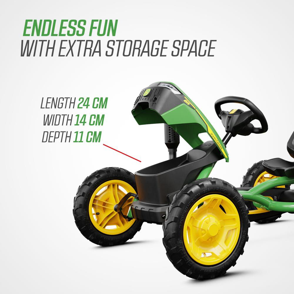Berg Buddy John Deere - Kart Copii 3-8 Ani - imagine 3