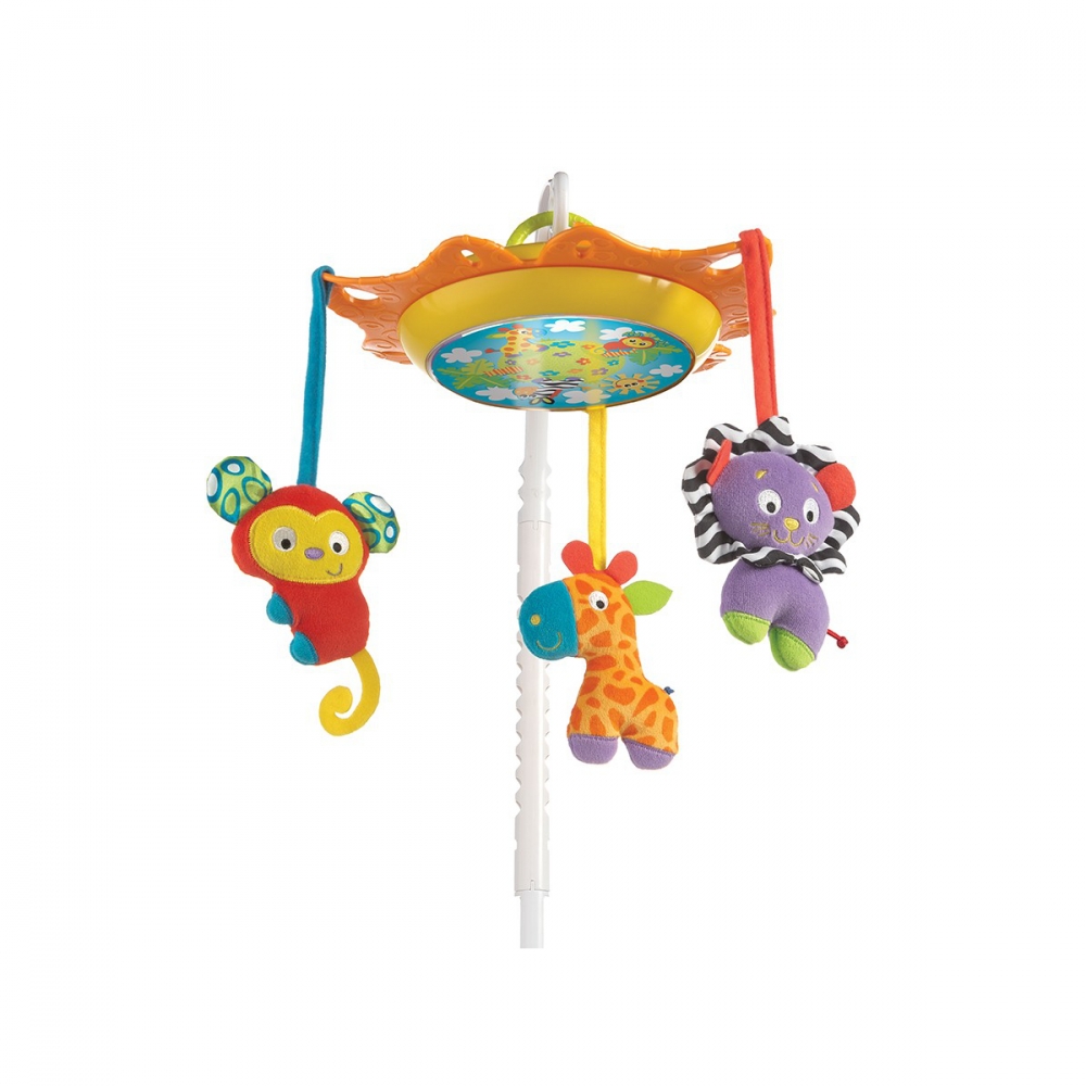 Carusel Muzical Playgro cu Proiector Jungle - imagine 4