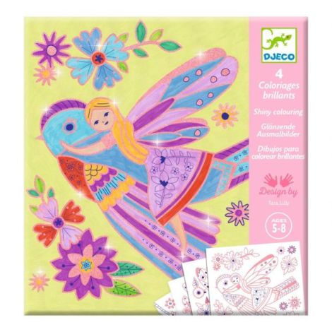 Djeco Fapturi Inaripate - Colorat Magic